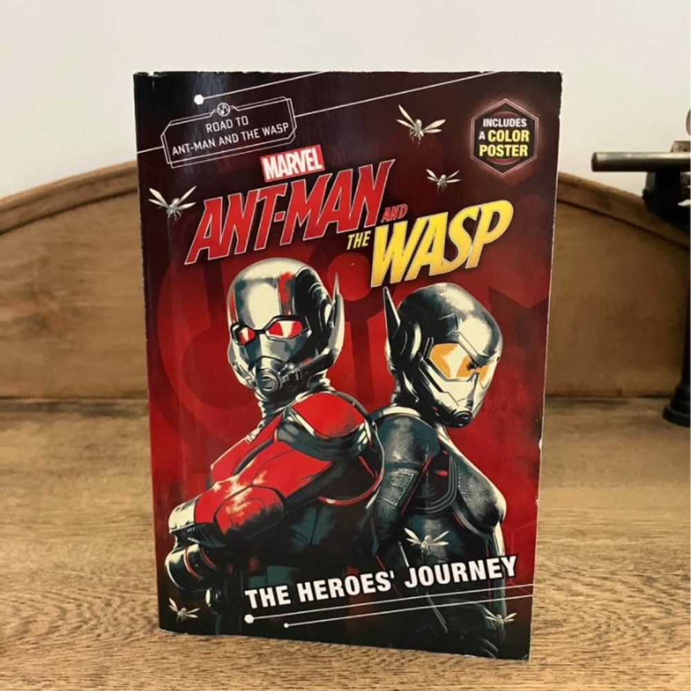 Marvel Ant-Man and the Wasp Red and Black Cover